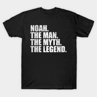 Noah Legend Noah Name Noah given name T-Shirt